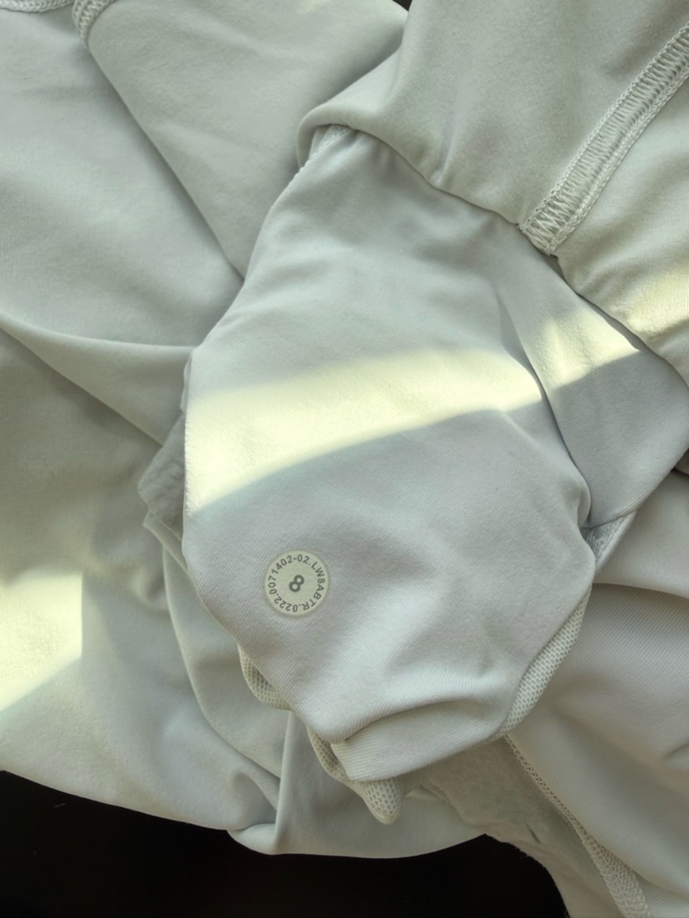 Lululemon Court Rival High Rise Skirt in White size 8 - Picture 9 of 10